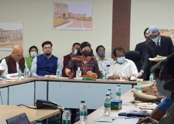 Smt Usha Padhee Joint Secretary Ministry of Civil Aviation reviews arrangements for Wings India-2022