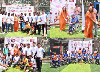 Nidarshana Gowani Organizes Kamala Cricket Tournament with special match between Mumbai Wheelchair Cricket Teams