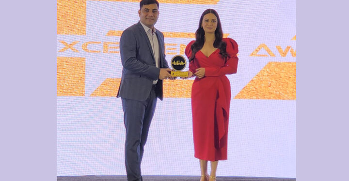 Inflector India Co-founder Sandeep Choudhary has been honored by Leadership Excellent Award for his contribution toward Save Earth Mission