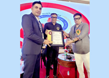 Save earth activist Sandeep Choudhary honoured by National Pride Award