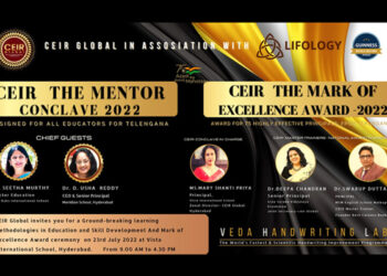 The prestigious ‘CEIR – The Mark of Excellence Award 2022’ announced