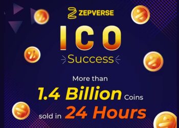 ZEPVERSE ICO Success: More than 1.4 Billion Coins sold in 24 hours