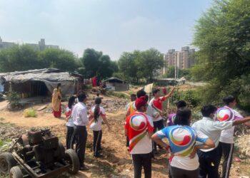 Sharing and Caring; a week of charity at The Global Indian International School Ahmedabad