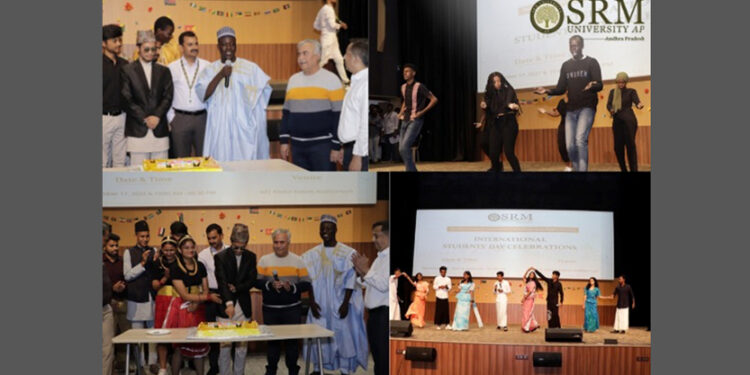 International Students’ Day celebrated in Magnificence at SRM AP