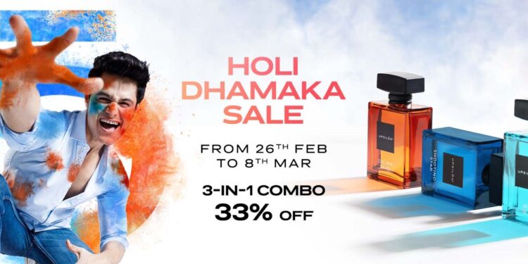 Spread the joyous fragrance of colours with Upsilon’s Holi Dhamaka Sale!