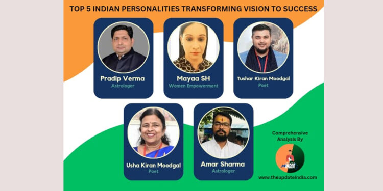 Meet The Top 5 Indian Personalities Who Have Transformed Their Vision To Impact-driven Success