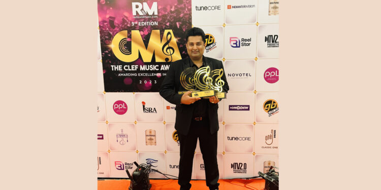 Indian-origin Fiji-born singer Sumeet Tappoo bags three awards at 3rd edition of The CLEF Awards