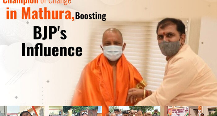 BJP's Rising Star Kishan Chaudhary's Transformative Impact on Mathura's Destiny