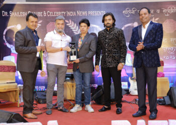 Producer & Actor Shantanu Bhamare Awarded as Best Producer & Actor in Maharashtra Ratna Gaurav Puraskaar!