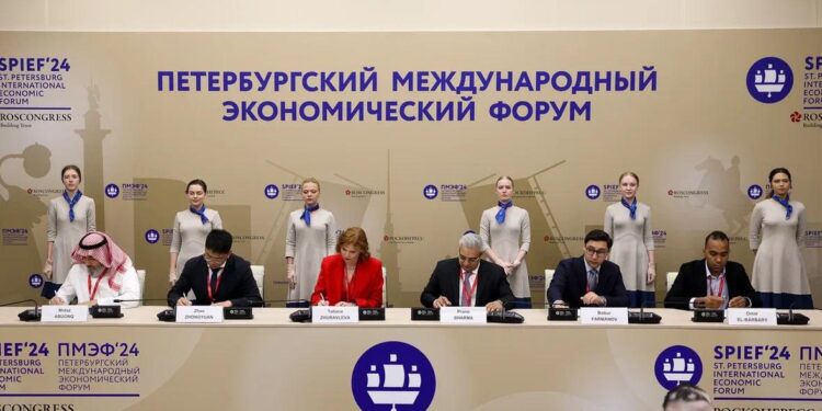 Mr. Prann Sharma represents the BRICS Chamber of Commerce & Industry at the St. Petersburg International Economic Forum (SPIEF) 2024