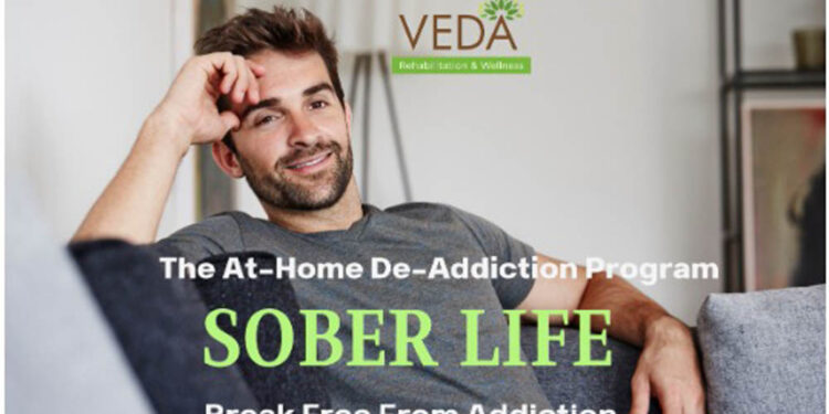Mental Health Start-up Veda Rehabilitation and Wellness unveils ‘Sober Life’: Pioneering India’s First 8-Week Tele-Deaddiction Program