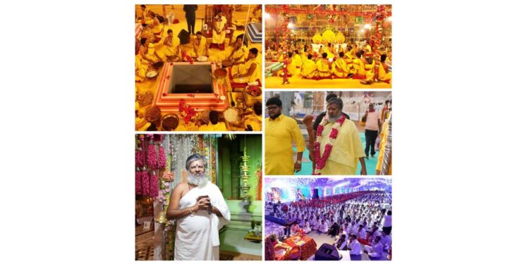 Divine Energy and Spectacular Celebrations at Krishna Shakti Mahotsav Under the Guidance of National Saint Vasant Vijay Ji Maharaj