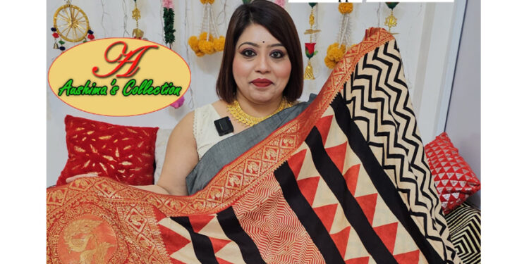 From Passion Project to Powerhouse: The Story of Aushima’s Collection and its Sari-Loving Founder