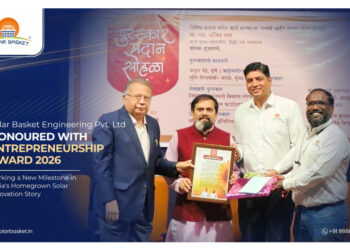 Solar Basket Engineering Private Limited Honoured With Entrepreneurship Award 2026, Marking a New Milestone in India’s Homegrown Solar Innovation Story